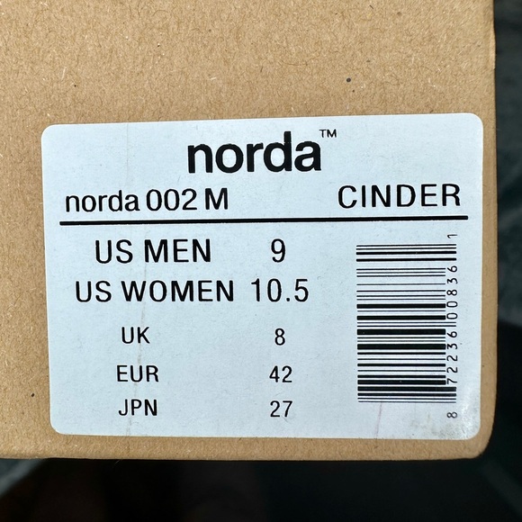 NORDA 002 Cinder _ Trail Running Shoes _Men’s 9, Women’s 10.5. w/ Dyneema Vibram - Picture 15 of 15